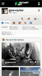 Mobile Screenshot of gjeewaytee.deviantart.com
