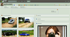 Desktop Screenshot of caroline-poland.deviantart.com