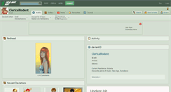 Desktop Screenshot of clericalrodent.deviantart.com
