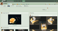 Desktop Screenshot of lunatron.deviantart.com