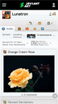 Mobile Screenshot of lunatron.deviantart.com