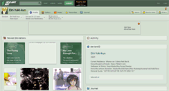 Desktop Screenshot of eiri-yuki-kun.deviantart.com