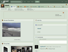 Tablet Screenshot of niesel.deviantart.com