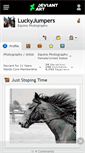 Mobile Screenshot of luckyjumpers.deviantart.com