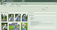 Desktop Screenshot of kiara91.deviantart.com