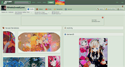 Desktop Screenshot of himekosweetlove.deviantart.com