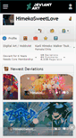 Mobile Screenshot of himekosweetlove.deviantart.com