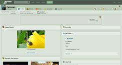 Desktop Screenshot of cacoman.deviantart.com