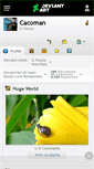 Mobile Screenshot of cacoman.deviantart.com