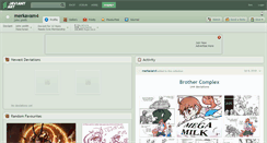 Desktop Screenshot of merkavam4.deviantart.com
