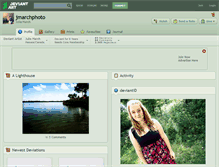 Tablet Screenshot of jmarchphoto.deviantart.com