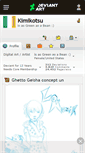 Mobile Screenshot of kimikotsu.deviantart.com