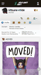 Mobile Screenshot of kitsune-nilde.deviantart.com