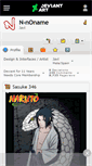 Mobile Screenshot of n-noname.deviantart.com