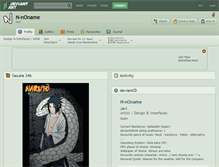 Tablet Screenshot of n-noname.deviantart.com