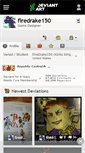 Mobile Screenshot of firedrake150.deviantart.com