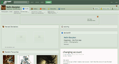 Desktop Screenshot of ne0n-skorpion.deviantart.com
