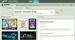 Desktop Screenshot of airduster.deviantart.com