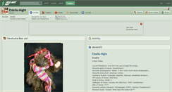 Desktop Screenshot of estelle-night.deviantart.com