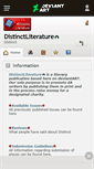 Mobile Screenshot of distinctliterature.deviantart.com