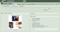 Desktop Screenshot of narusaku--nejihina.deviantart.com
