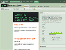 Tablet Screenshot of deviantart-related.deviantart.com