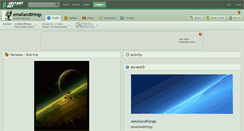 Desktop Screenshot of emailandthings.deviantart.com