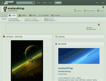 Tablet Screenshot of emailandthings.deviantart.com