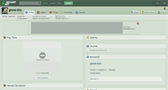Desktop Screenshot of ghost-ties.deviantart.com