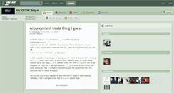 Desktop Screenshot of my30stmcrmy.deviantart.com