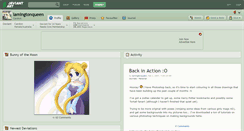 Desktop Screenshot of lamingtonqueen.deviantart.com