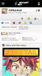 Mobile Screenshot of mirko-kun.deviantart.com