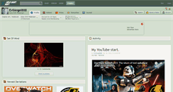 Desktop Screenshot of evilangel888.deviantart.com