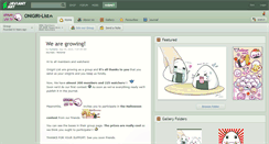 Desktop Screenshot of onigiri-list.deviantart.com