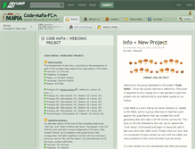 Tablet Screenshot of code-mafia-fc.deviantart.com
