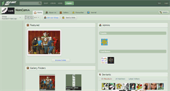 Desktop Screenshot of nomcom.deviantart.com