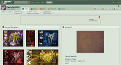 Desktop Screenshot of fannygeminis.deviantart.com