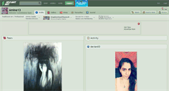 Desktop Screenshot of amine13.deviantart.com