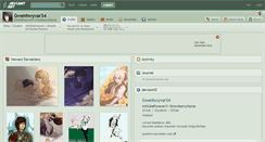 Desktop Screenshot of gwenhwyvar34.deviantart.com