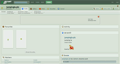 Desktop Screenshot of jumpingla-plz.deviantart.com