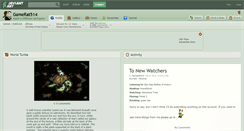 Desktop Screenshot of gamerat514.deviantart.com