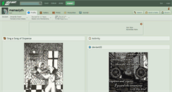 Desktop Screenshot of mamaslyth.deviantart.com