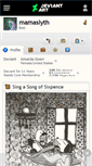 Mobile Screenshot of mamaslyth.deviantart.com