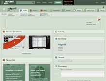 Tablet Screenshot of edgordil.deviantart.com