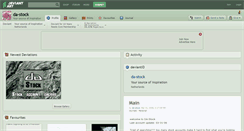 Desktop Screenshot of da-stock.deviantart.com