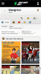 Mobile Screenshot of giangreco.deviantart.com