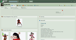 Desktop Screenshot of ermac-mk.deviantart.com