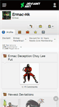 Mobile Screenshot of ermac-mk.deviantart.com