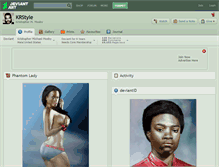 Tablet Screenshot of krstyle.deviantart.com