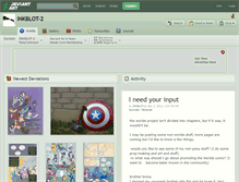 Tablet Screenshot of inkblot-2.deviantart.com